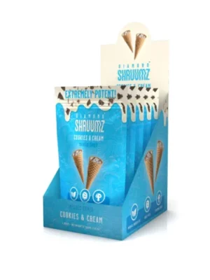 Buy Diamond Shruumz Cones Cookies and Cream 10 pieces