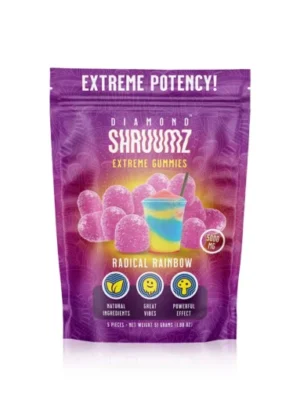 Buy Diamond Shruumz Gummies Radical Rainbow