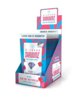 Buy Diamond Shruumz Gummies Blue Raz Watermelon