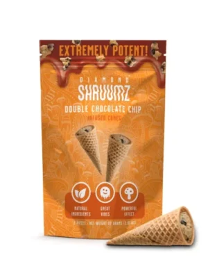 Buy Diamond Shruumz Cones Double Chocolate Chip 2 pieces