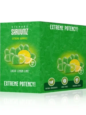 Gummies Lucid Lemon Lime – Mega Dose 1000 MG each 50 pieces