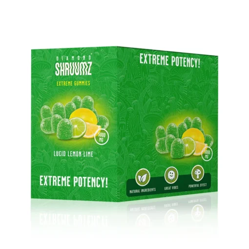 Gummies Lucid Lemon Lime – Mega Dose 1000 MG each 50 pieces