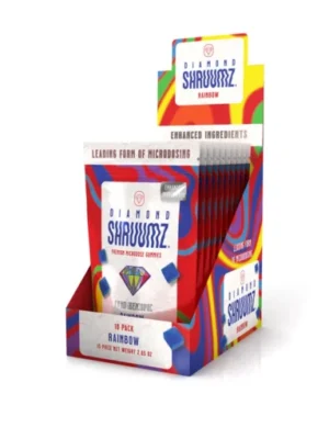 Buy Diamond Shruumz Gummies Rainbow – Micro Dose 15 pieces