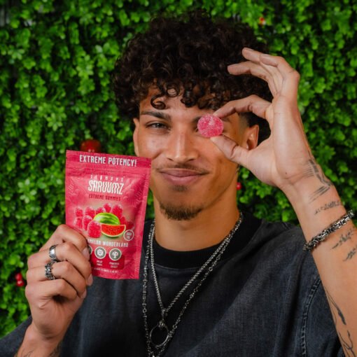 Buy Diamond Shruumz Gummies Watermelon Wonderland – Mega Dose 1000 MG each 50 pieces