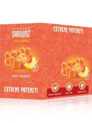 Gummies Peach Paradise – Mega Dose 1000 MG 50 pieces