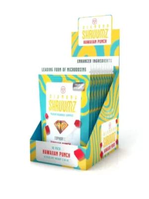 Buy Diamond Shruumz Gummies Hawaiian Punch – Micro Dose 150 pieces